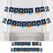 Big Dot of Happiness 2nd Birthday Two the Moon - Outer Space Second Birthday Party Bunting Banner - Party Decorations - Happy 2nd Birthday